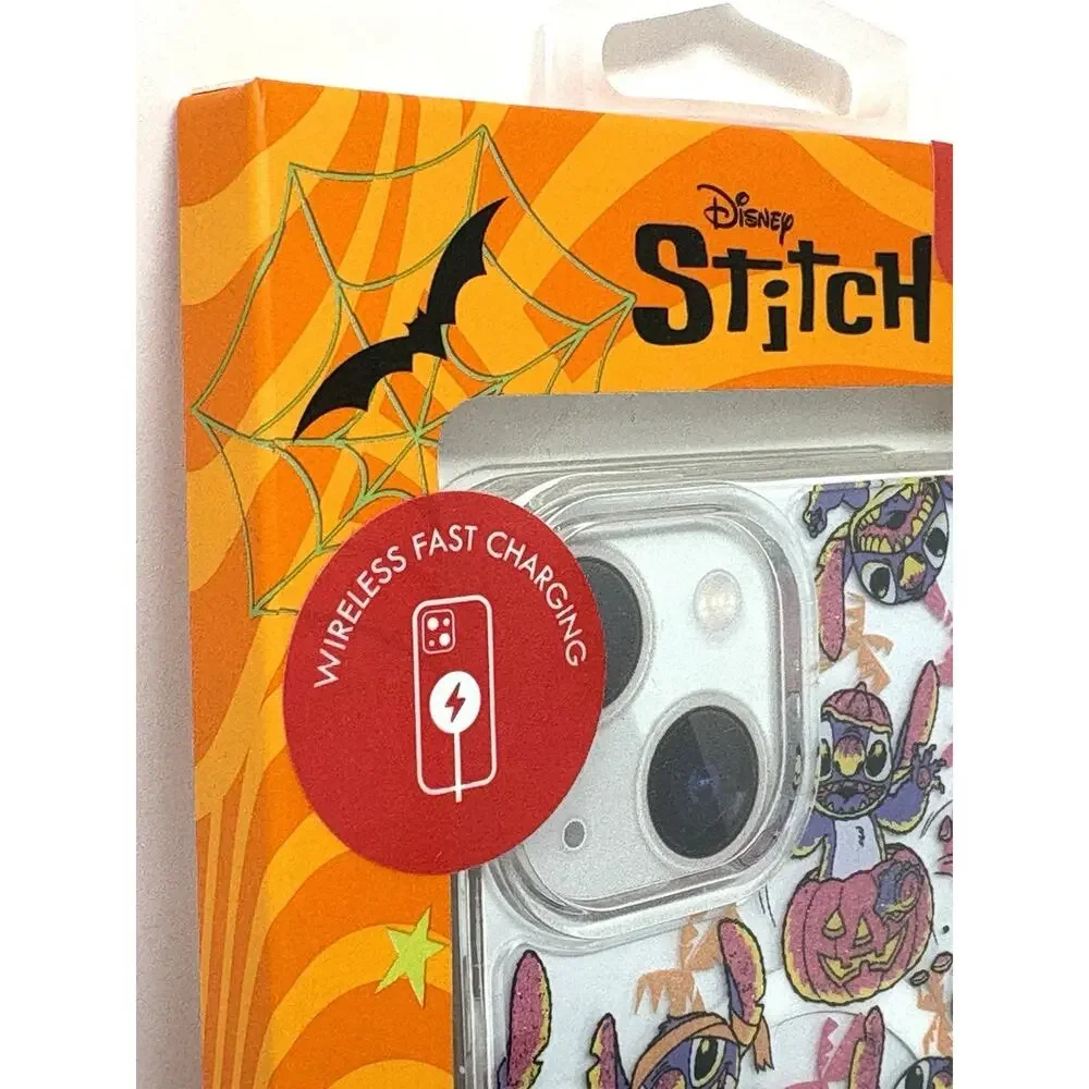 Disney Stitch Halloween iPhone 13 / 14 / 15 Case Skinny Dip Glitter Mummy NIB